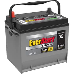 EverStart Automotive Battery Size 35 12 Volt