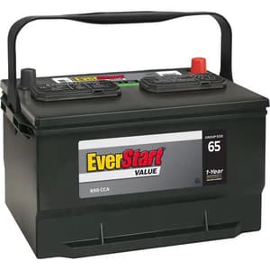 EverStart Automotive Battery  Size 65 12 Volts